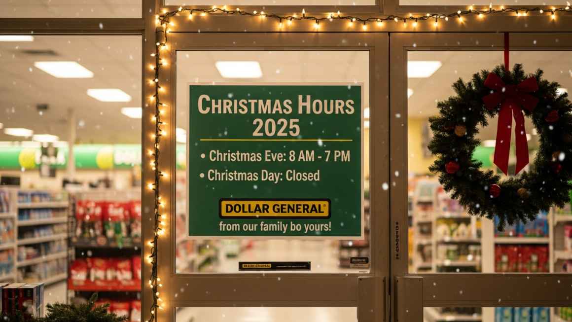 Dollar General Christmas Hours 2025: Is DG Open on Christmas Day