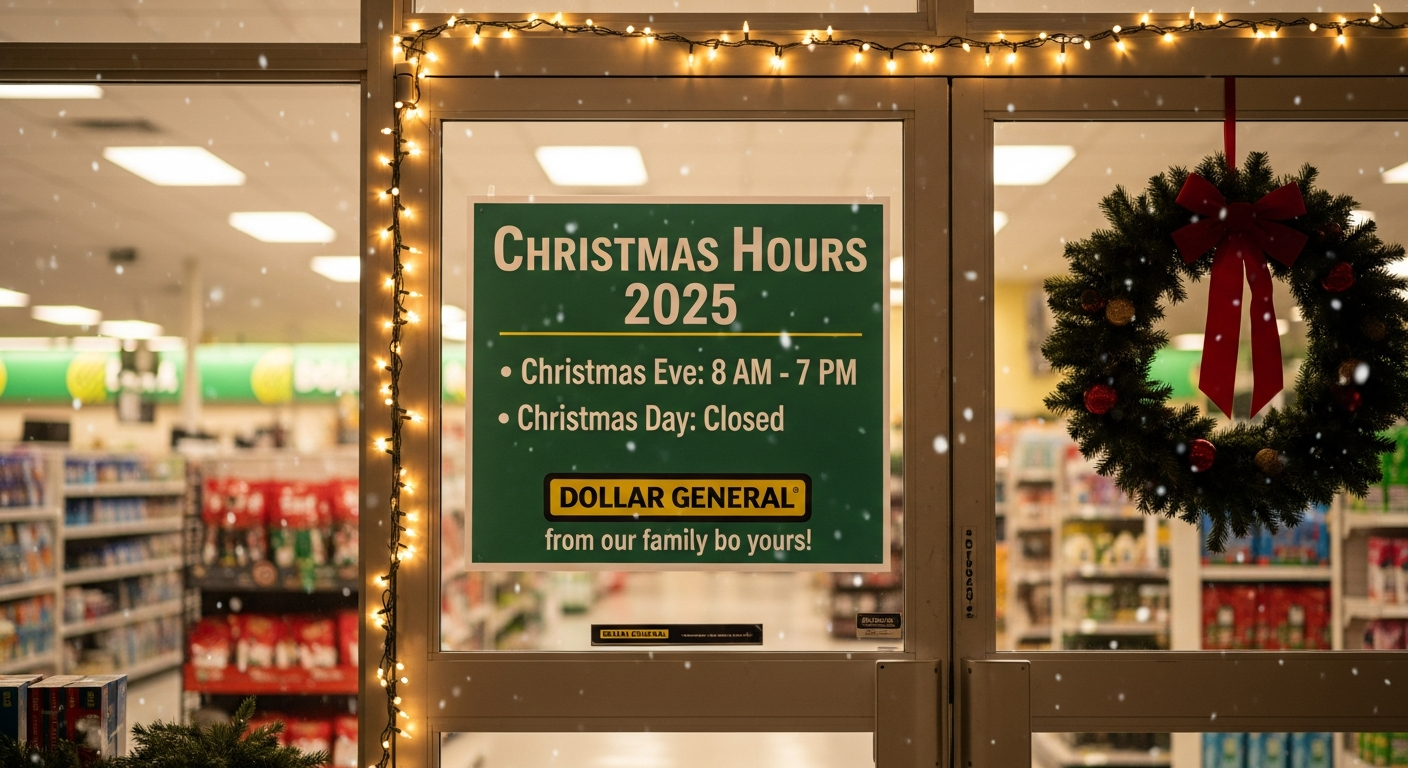 dollar general christmas hours