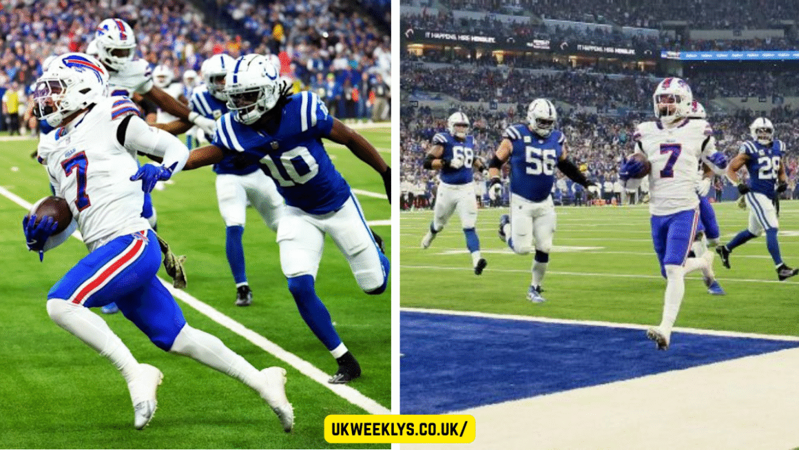 Buffalo Bills vs Colts Match Player Stats Analysis
