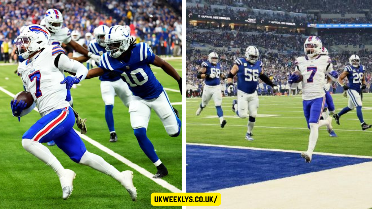 buffalo bills vs colts match player stats