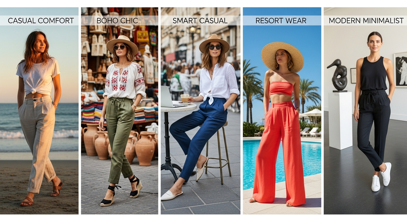 linen pants women