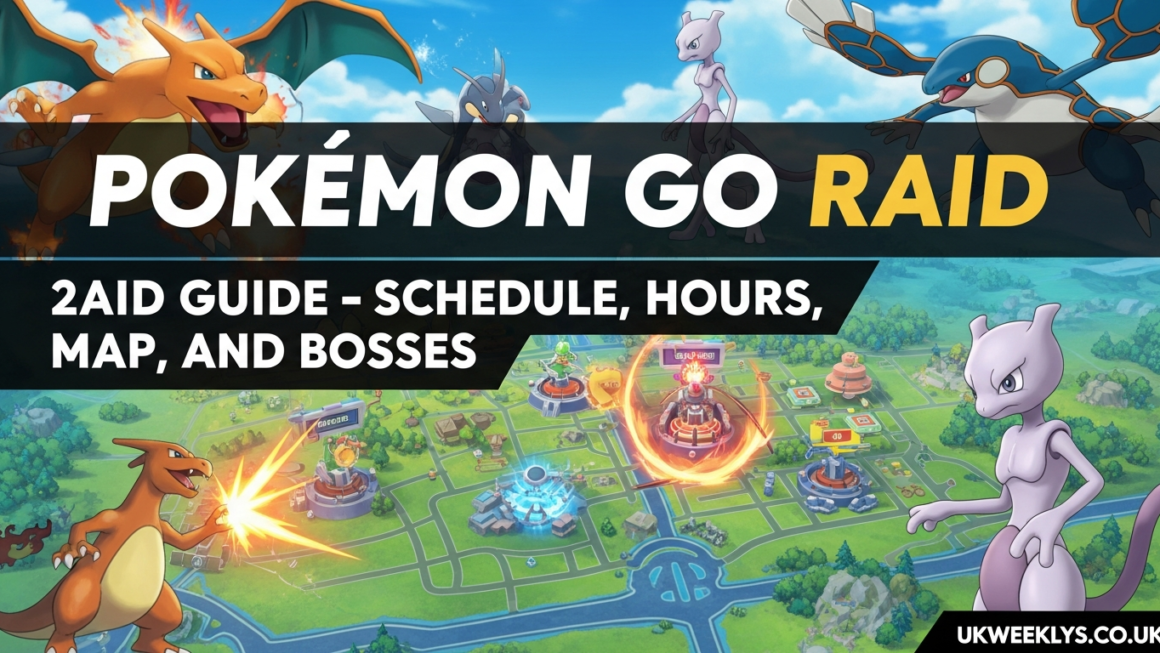 Pokémon Go Raid Guide 2025 – Schedule, Hours, Map, and Bosses