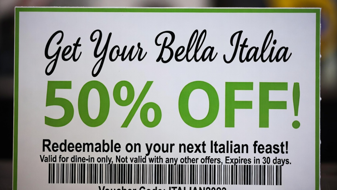 Bella Italia 50% Off Voucher
