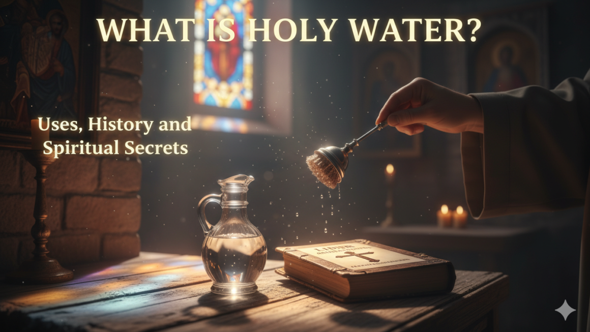 What is Holy Water? Uses, History, and Spiritual Secrets Explained