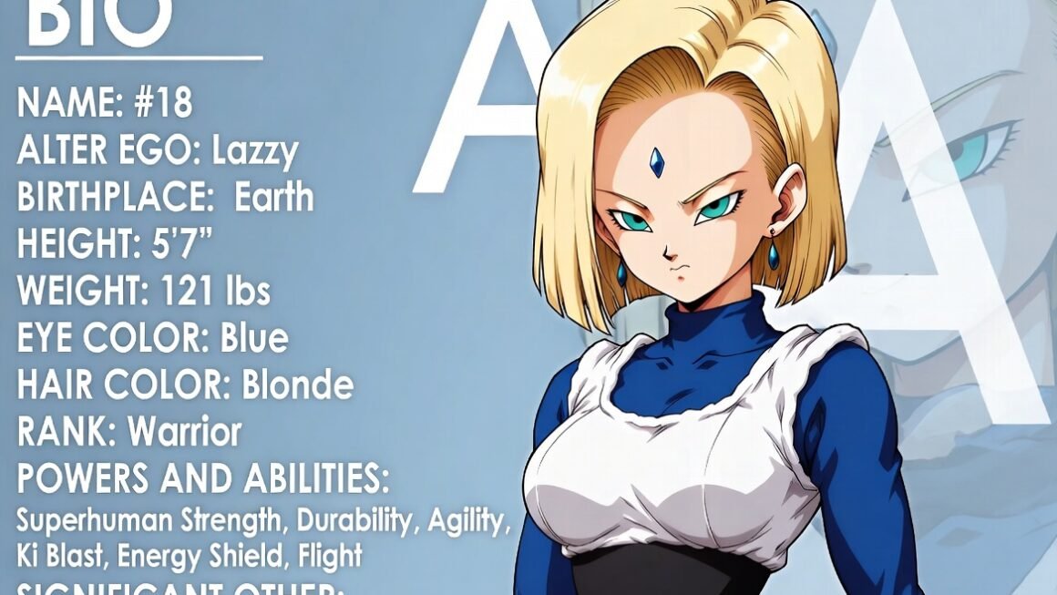 Android 18 Guide: Biography, Power, and Her Life with Krillin